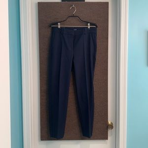 J.CREW ruby pant. Size 6. Color navy.
